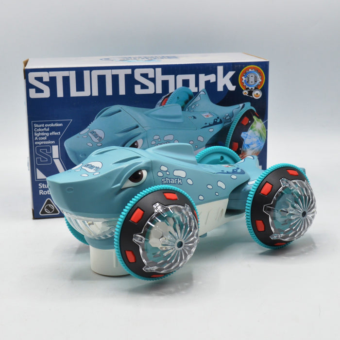 Shark Theme Stunt Car With Light & Sound