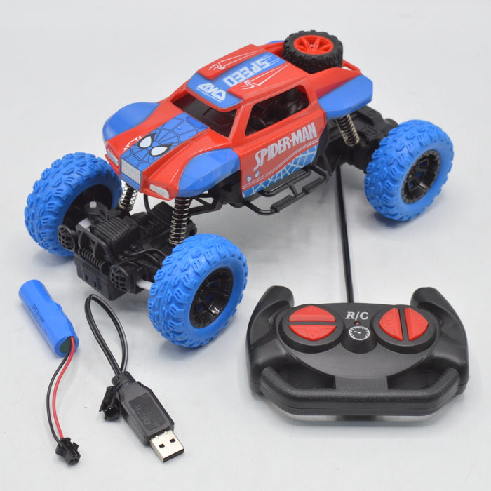 Rechargeable RC Spider-Man Off Road Car