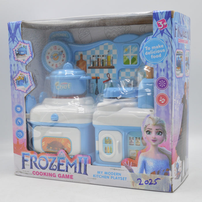 Frozen Theme Kitchen Set With Light & Sound