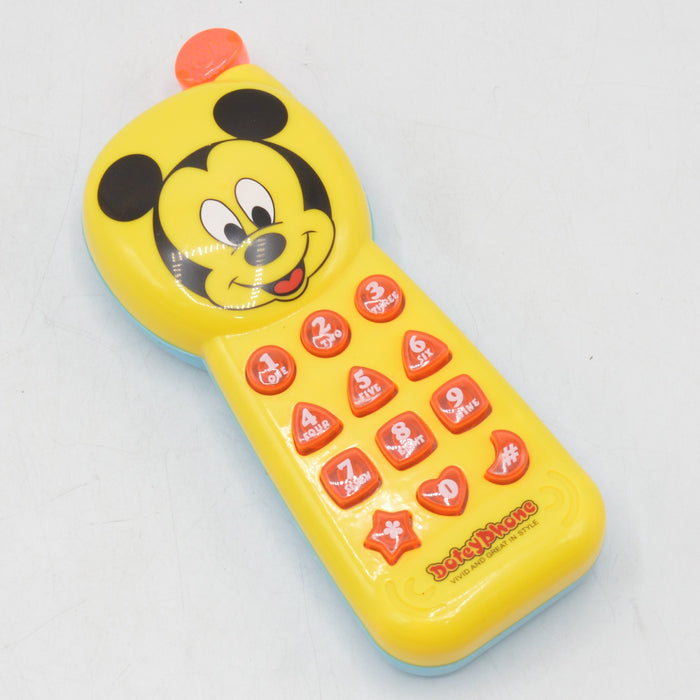 Micky Mouse Baby Phone Baby Phone With Light & Sound