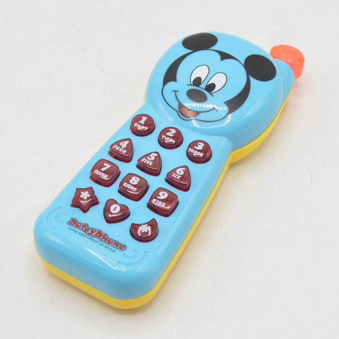 Micky Mouse Baby Phone Baby Phone With Light & Sound