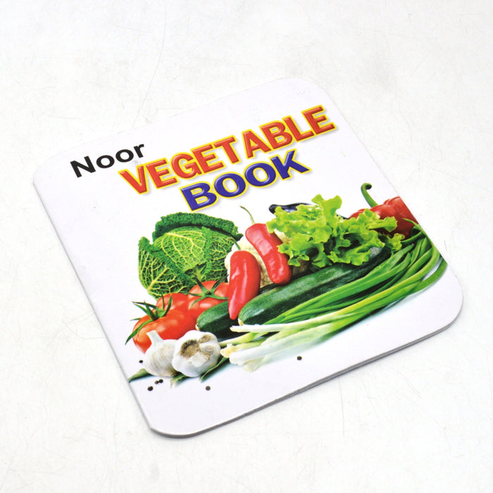 Kids Vegetables Learning Book With 4 Pages