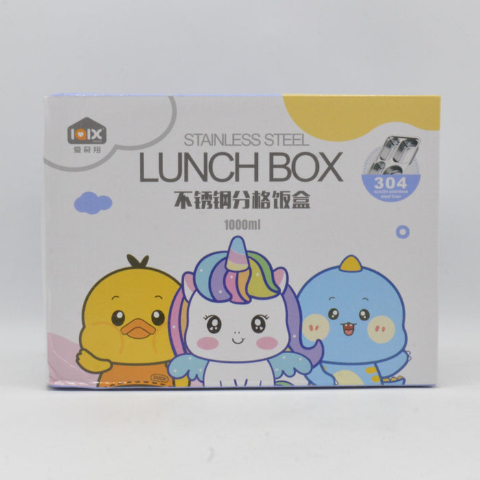 Dino Theme Stainless Lunch Box