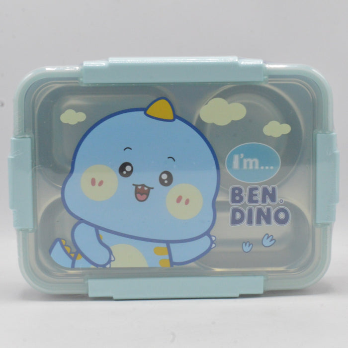 Dino Theme Stainless Lunch Box