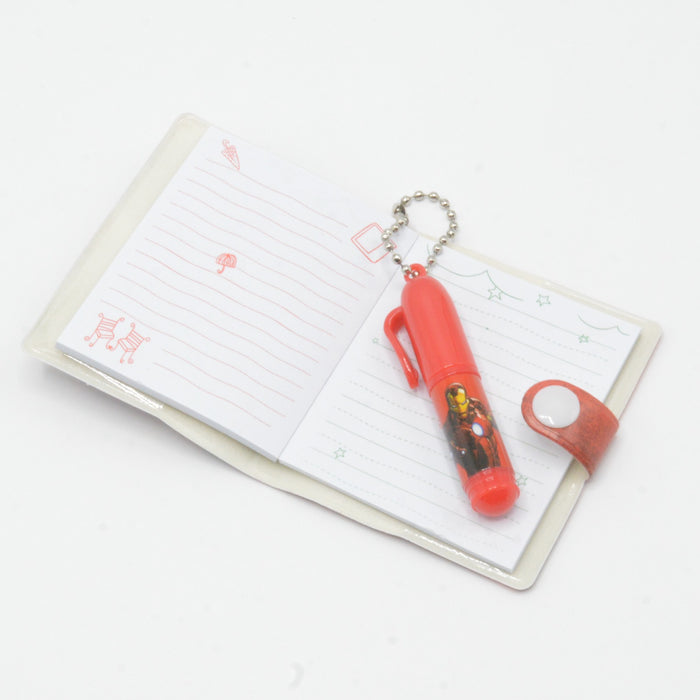 Avengers Theme Mini Diary With Pen