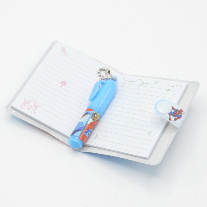 Spider-Man Theme Mini Diary With Pen