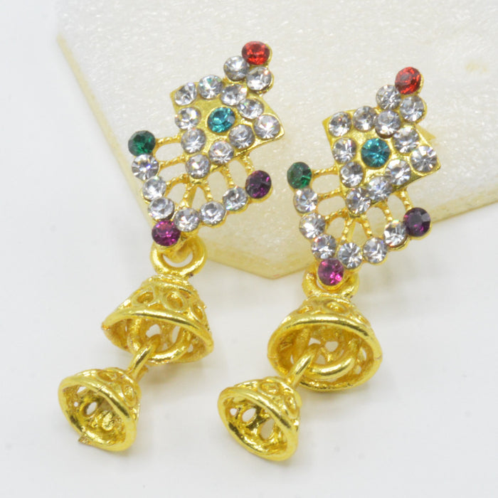 Beautiful Earrings Golden Trendy