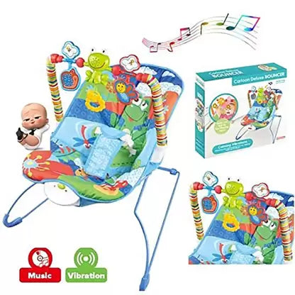 ibaby Cartoon Baby Bouncer with Music