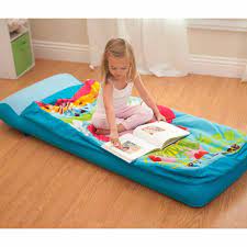 Intex Kids Travel Airbed With Carry Bag and Manual Air Pump