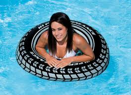 Intex Monster Truck Tube ( 3.75 Feet in Diameter )