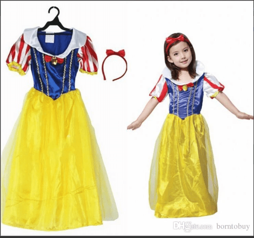 Disney Princess Classic Snow White Costume for Girls