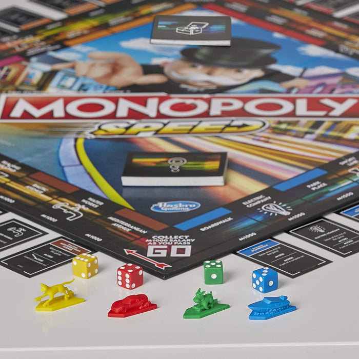 Hasbro E7033 Monopoly Speed Game