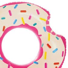 Intex  Donut Tube Inflatable Mattress For The Pool