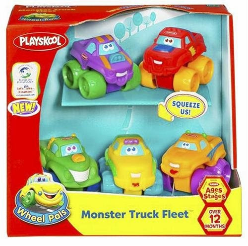 Playskool Wheel Pals Monster Truck Fleet