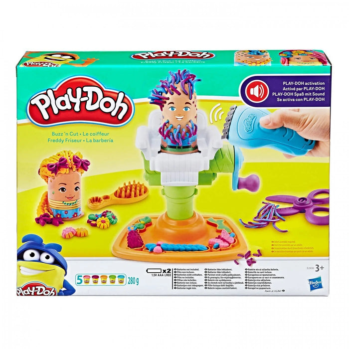 Play-Doh Cut Fuzzy Barber Shop Playset