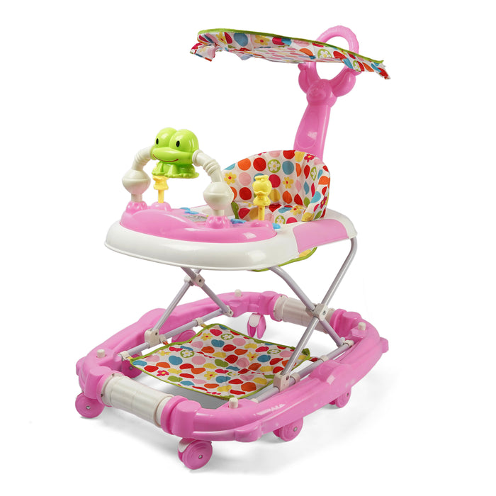 Baby Frog Theme 2 in 1 Walker with Handle